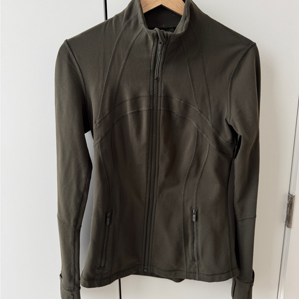 lululemon Dark Olive Define Jacket